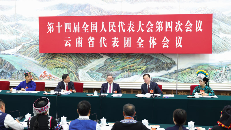 中国の全国人民代表大会で指導者が討議参加、2026年は第15次五カ年計画の初年