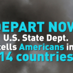 米国務省が中東各地で米国人に「直ちに出国」勧告、対象は16か国・地域