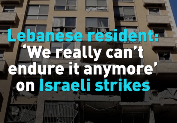 ベイルート中心部に衝撃、住民「もう耐えられない」—攻撃と停戦の行方 video poster
