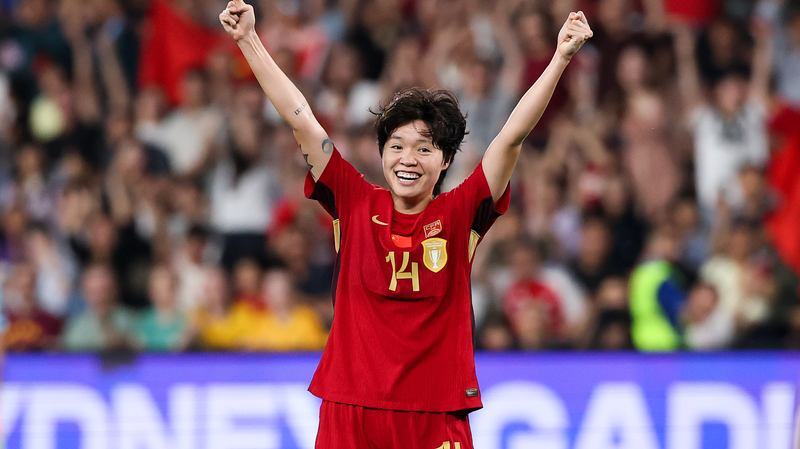 中国がウズベキスタンに3-0快勝、AFC女子アジア杯で準々決勝へ