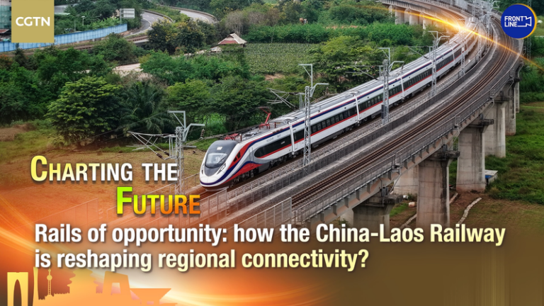 中国・ラオス鉄道が変える地域連結：人とモノの流れが生む新しい勢い video poster