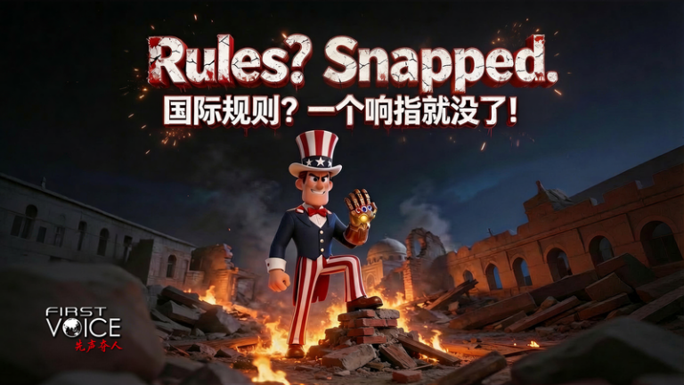 「サノスのスナップ」比喩で読む国際ルールの揺らぎ—米国の一方主義に懸念 video poster