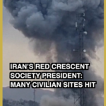 イラン赤新月社トップ「民間施設が被害」 市街は煙で呼吸困難も video poster