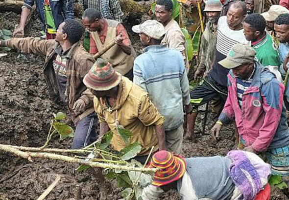 エチオピア南部で土砂崩れと洪水、死者70人に増加　豪雨続く見通し