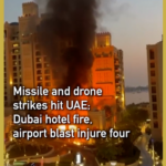 UAEにミサイル・ドローン攻撃、ドバイで火災と空港爆発　4人負傷 video poster