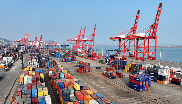 中国本土の貿易、2026年1〜2月は前年比18.3%増　輸出入とも2桁伸び