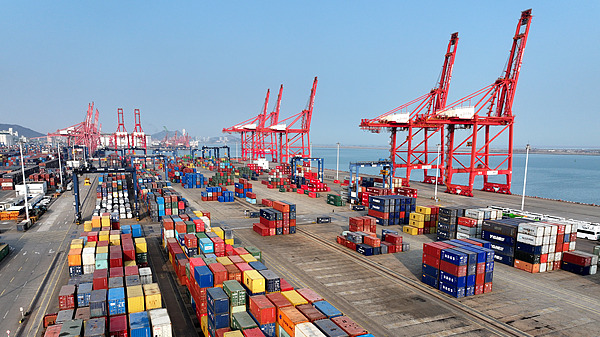 中国本土の貿易、2026年1〜2月は前年比18.3%増　輸出入とも2桁伸び