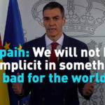 スペイン首相「世界に悪いことへ加担しない」 米の貿易断絶警告に反発 video poster