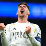 バルベルデが衝撃ハット、レアルがマンCに3-0先勝（CL16強）