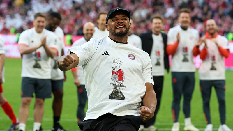 バイエルン、第35回ブンデスリーガ優勝を4試合残しで決める