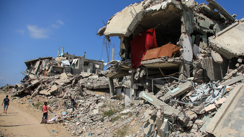 ガザ地区でイスラエル攻撃、5人死亡 停戦合意後も緊張続く