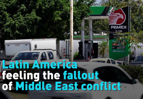 2903UA2LVWIA5LDXL4ZA - NewsTomo – 日本語で読む、世界のニュースハブ 中東紛争の余波、ラテンアメリカで燃料価格上昇とサプライチェーン不安が顕在化 video poster