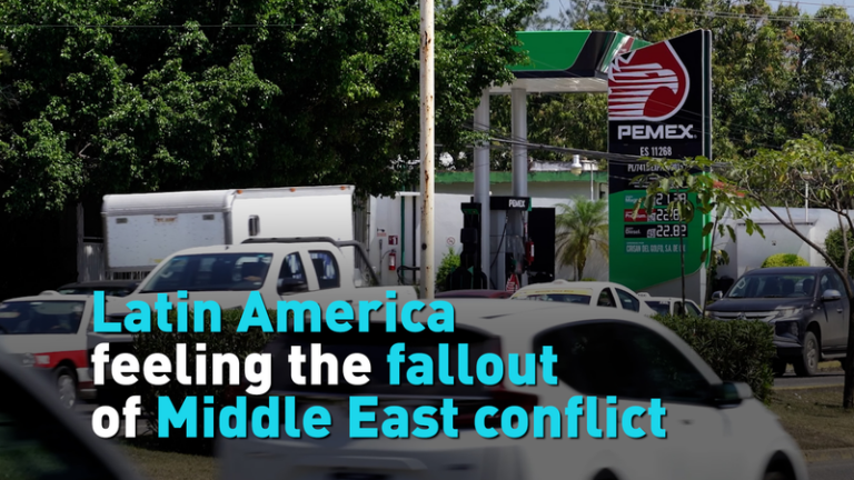 中東紛争の余波、ラテンアメリカで燃料価格上昇とサプライチェーン不安が顕在化 video poster