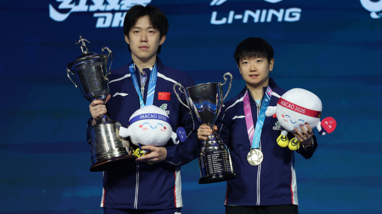 ITTFワールドカップ2026 マカオ大会：孫穎莎が史上初3連覇、王楚欽が初優勝