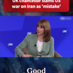 英財務相、米国のイラン戦争を「誤り」と批判 経済安定への懸念表明 video poster