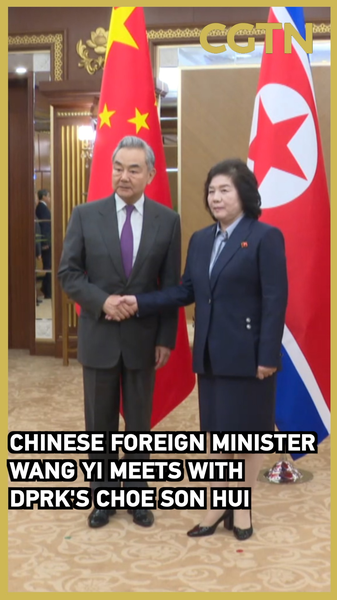 中国本土外務大臣・王毅、朝鮮民主主義人民共和国の外相・チェ・ソンヒと会談 video poster