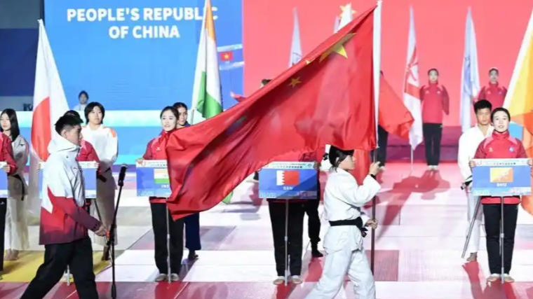 アジア柔道選手権デビュー戦、王楠が銅メダル獲得