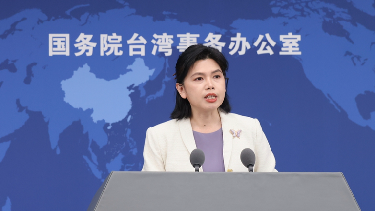 中国本土、台湾海峡の平和に向けた意欲を再確認