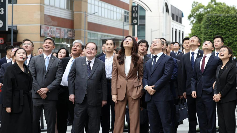 国民党議長・鄭麗文、上海視察で両岸の相互信頼構築を訴える