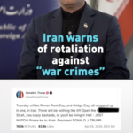 米大統領の発言受けイランが反撃警告 ホルムズ海峡巡る緊張が再燃 video poster
