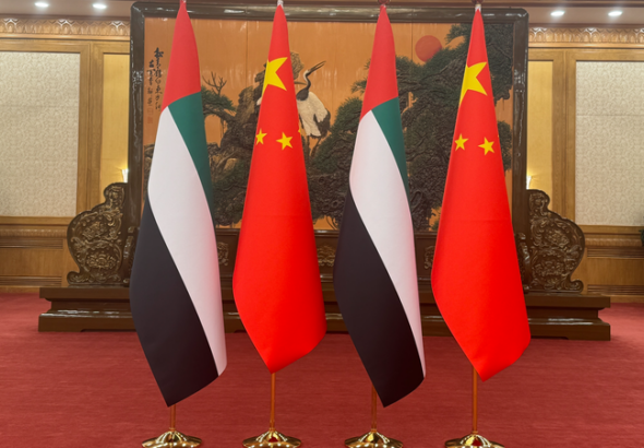 習近平国家主席、UAE・アブダビ皇太子と北京で会談