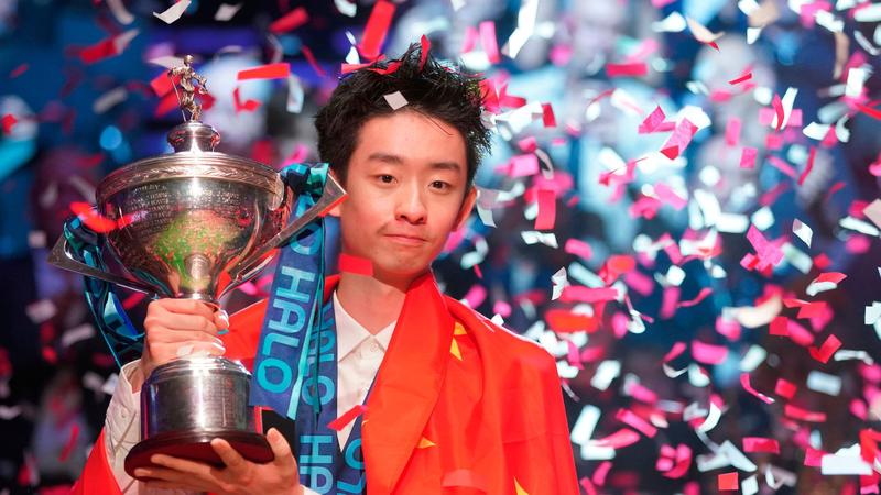 22歳の快挙。呉一泽（ウ・イゼ）選手がスヌーカー世界選手権で頂点に