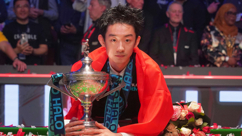 World Snooker Championship制覇！22歳呉宜澤が中国连续制圧の快挙 video poster