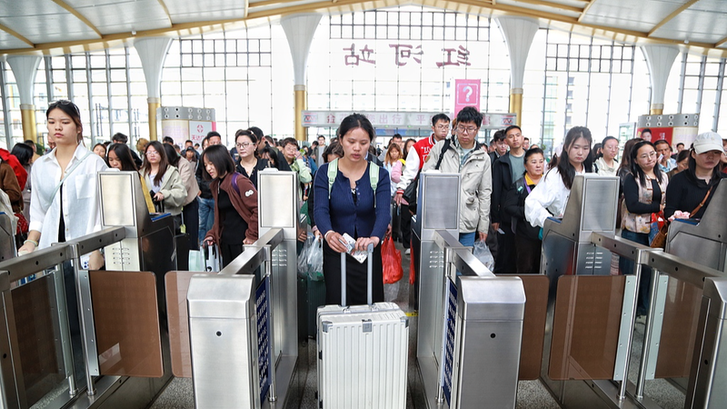 中国本土GW帰省ラッシュ　1641本増発で2030万人移動の見込み